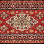 Why are Persian carpets considered timeless masterpieces